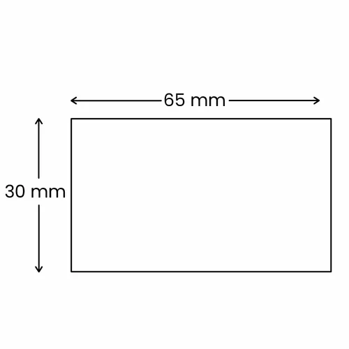 30 x 65 mm