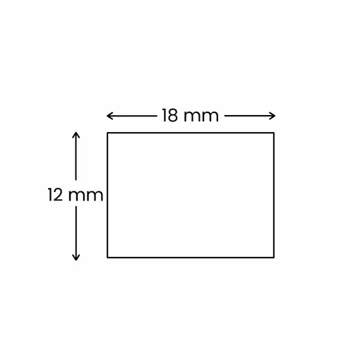 18 x 12 mm