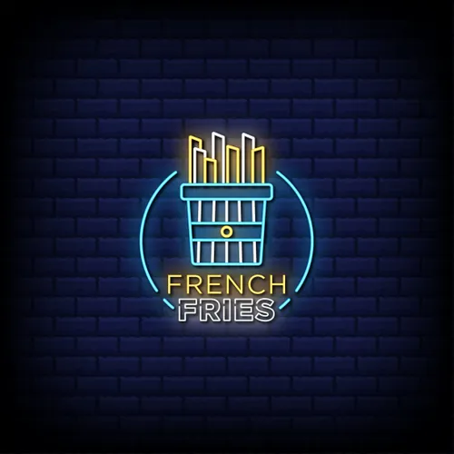 French Fries Shop Neon Sign - Imprint Now - NZ