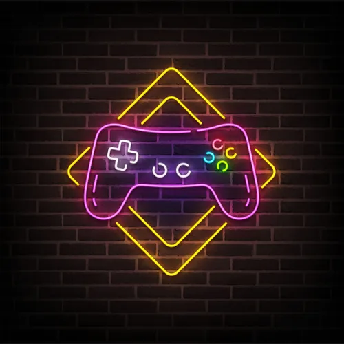 Gamer Joystick Neon Sign - Imprint Now - NZ