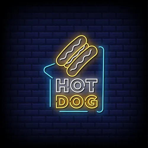 Hot Dog Neon Sign - Imprint Now - NZ