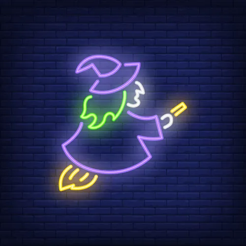 Witch Neon Sign - Imprint Now - NZ