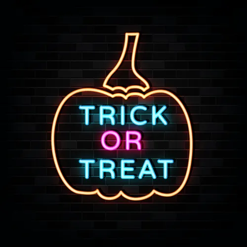 Pumpin Trick or Treat Neon Sign - Imprint Now - NZ