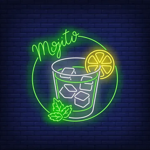 Mojito Drink Neon Sign - Imprint Now - NZ