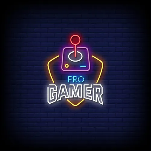 Pro Gamer Joystick Neon Sign - Imprint Now - NZ