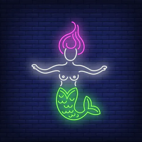 Mermaid Neon Sign - Imprint Now - NZ