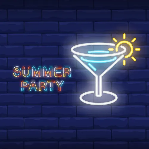 Summer Party Neon Sign - Imprint Now - NZ