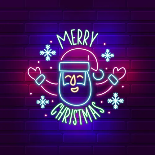 Santa Welcoming on Christmas Eve Neon Sign - Imprint Now - NZ