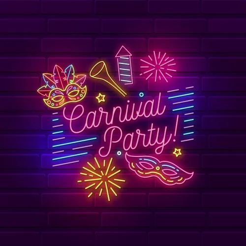 Carnival Party Neon Sign - Imprint Now - NZ