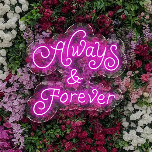 Always and Forever Neon Sign - Imprint Now - NZ