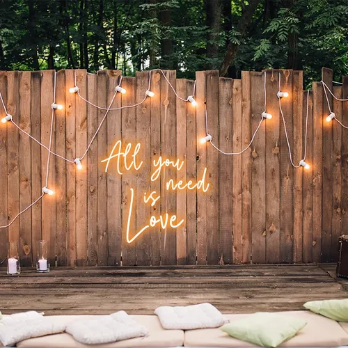 All You Need is Love Neon Sign - Imprint Now - NZ