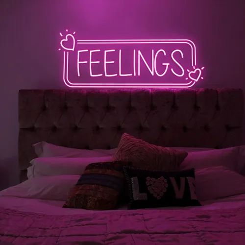 Feelings Neon Sign - Imprint Now - NZ