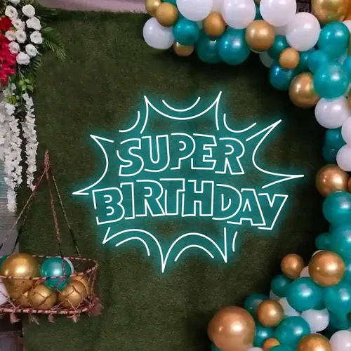 Super Birthday Neon Sign - Imprint Now - NZ