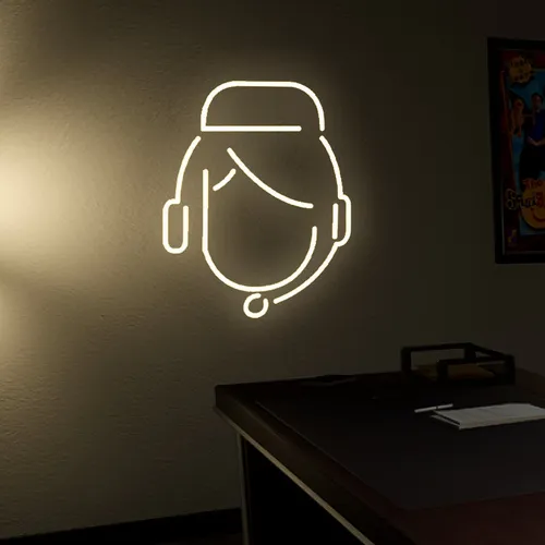 Customer Care Neon Sign - Imprint Now - NZ