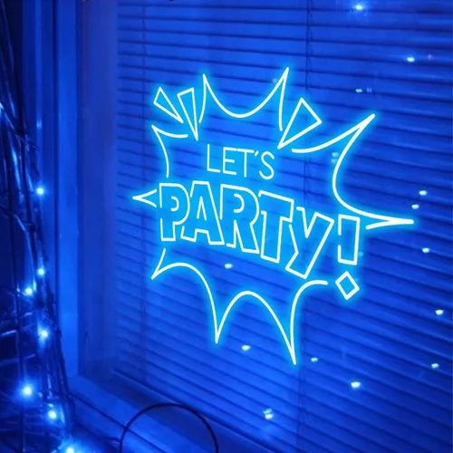 Let’s Party Neon Sign - Imprint Now - NZ