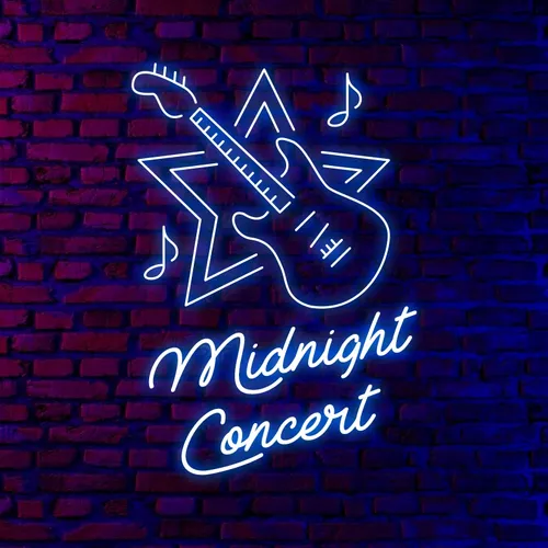 Midnight Concert Neon Sign - Imprint Now - NZ