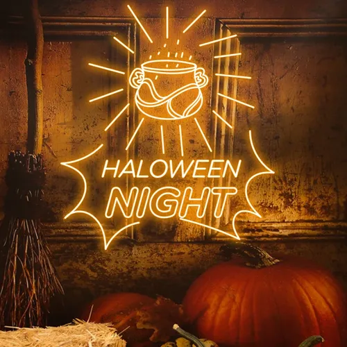 Halloween Night Neon Sign - Imprint Now - NZ