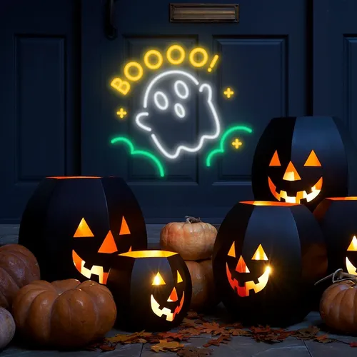 BOOOOOO Neon Sign - Imprint Now - NZ