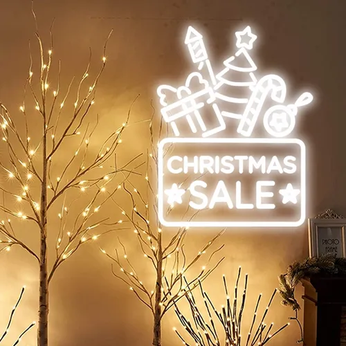 Christmas Sale Neon Sign - Imprint Now - NZ