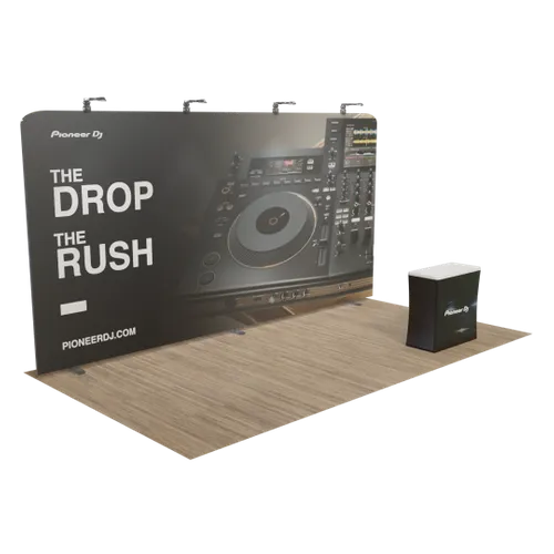 Custom Zip-up Trade Show Display 6.1 m x 3.1 m - Imprint Now - NZ