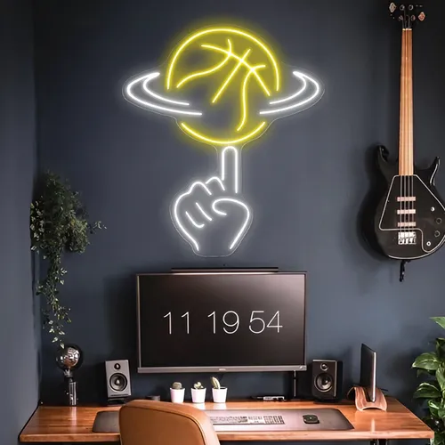 Ball Toss Neon Sign - Imprint Now - NZ