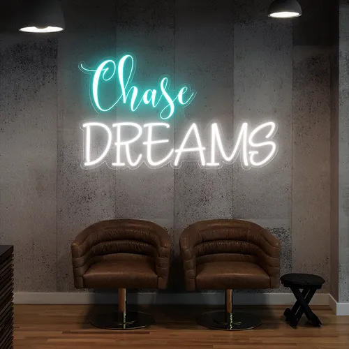 Chase Dreams Neon Sign - Imprint Now - NZ
