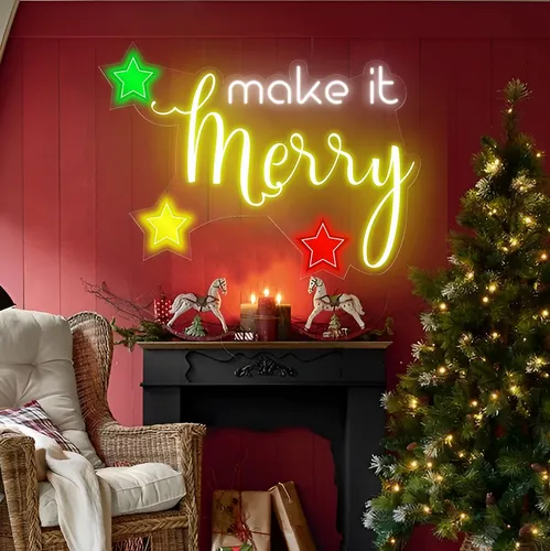 Make it Merry Neon Sign - Imprint Now - NZ