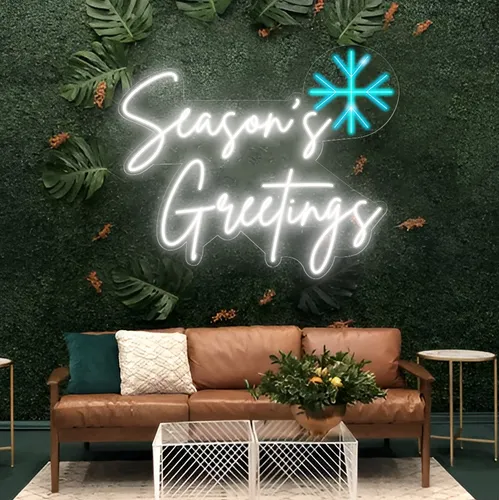 Season’s Greetings Neon Sign - Imprint Now - NZ