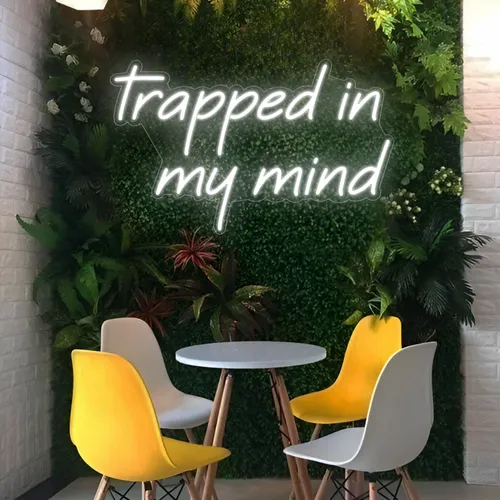 Trapped in my Mind Neon Sign - Imprint Now - NZ