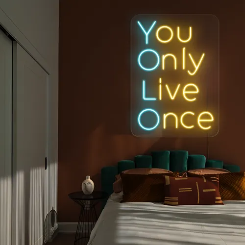 You Only Live Once Neon Sign - Imprint Now - NZ