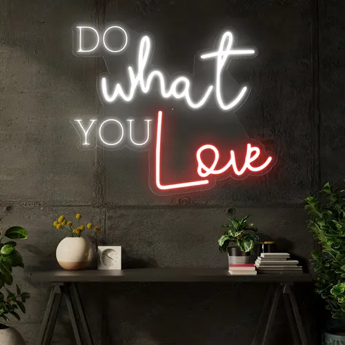 Do What You Love Neon Signa - Imprint Now - NZ