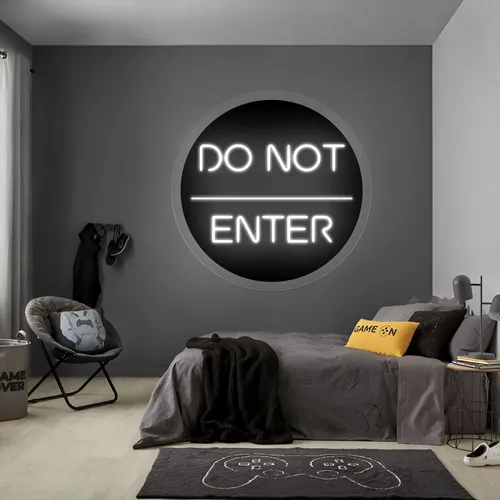 Do Not Enter Neon Sign - Imprint Now - NZ