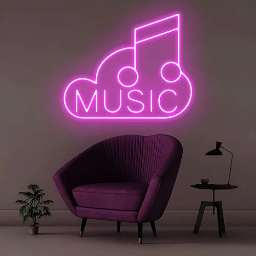 Music Neon Sign - Imprint Now - NZ