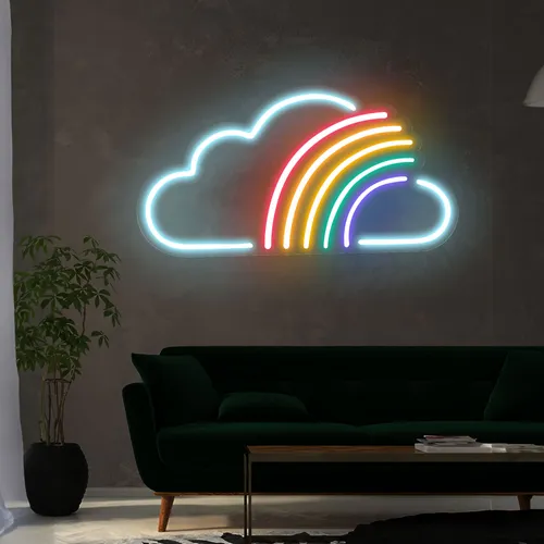 Rainbow Neon Sign - Imprint Now - NZ