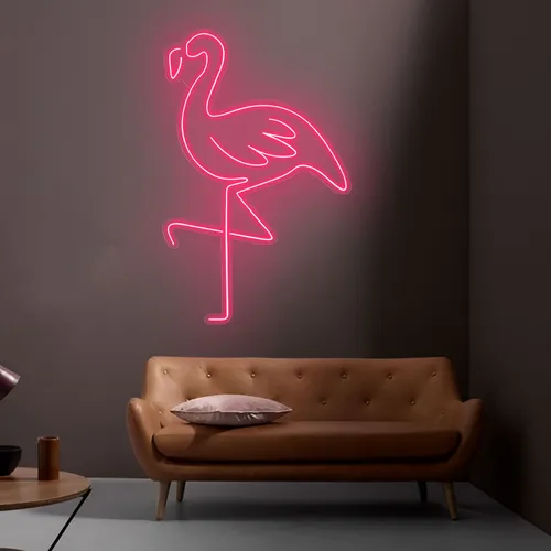 Flamingo Neon Light - Imprint Now - NZ