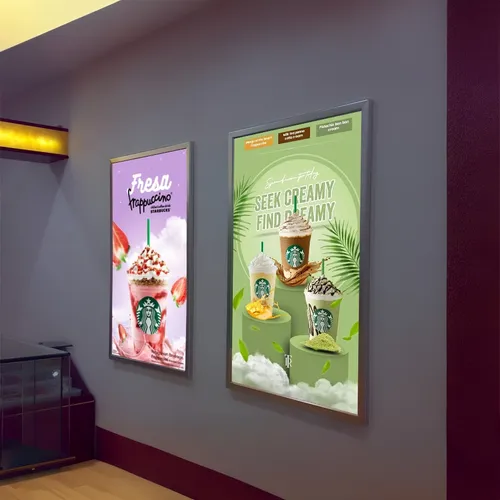 Aluminium Photo Frame Slim light Box - Imprint Now - NZ