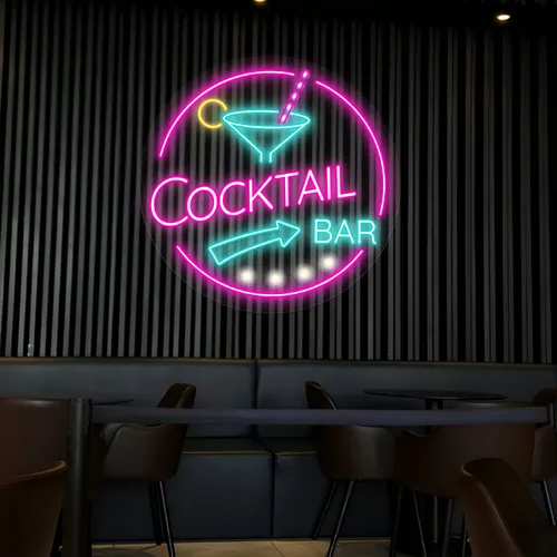 Radiant Cocktail Bar Neon Sign - Imprint Now - NZ