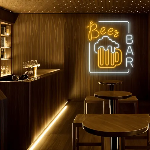 Amber Beer Mug Bar Sign - Imprint Now - NZ