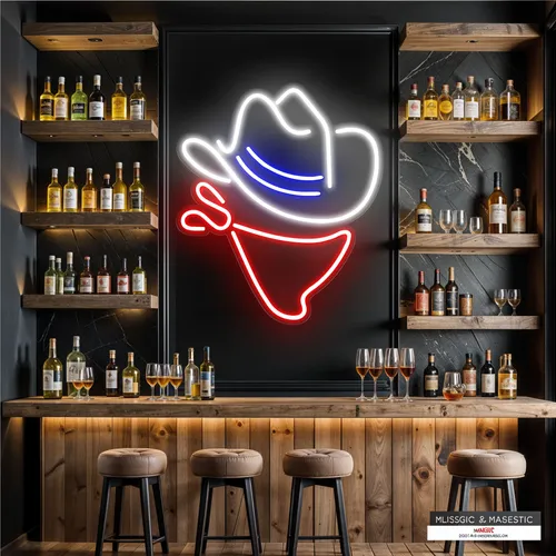 Cowboy Neon Sign - Imprint Now - NZ