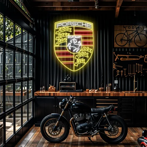 Porsche Neon Sign - Imprint Now - NZ