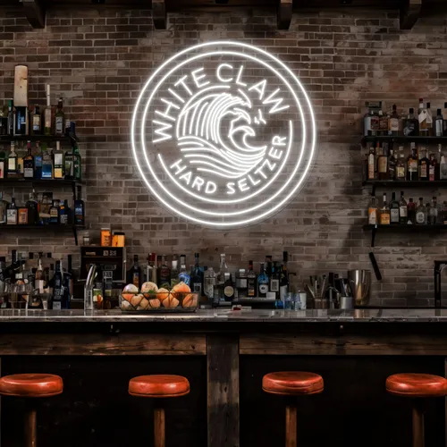 White Claw Neon Sign - Imprint Now - NZ