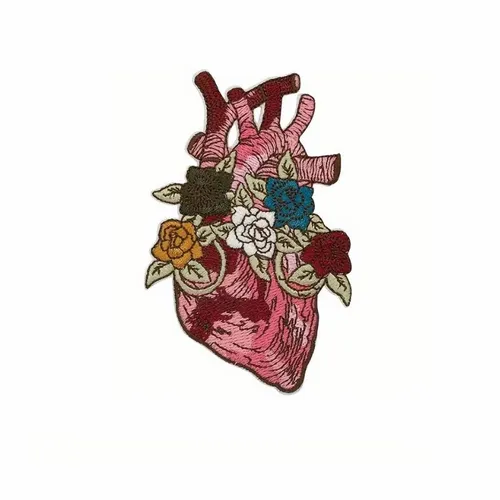 Heart of Flowers Patch - Imprint Now - NZ