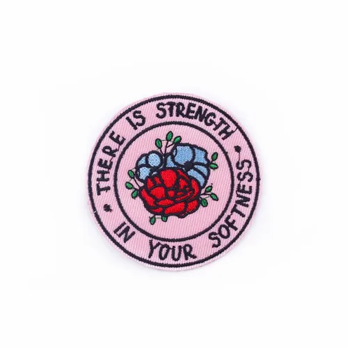 Pink Strength in Softness Patch - Imprint Now - NZ