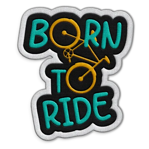 Born To Ride Hat Patch - Imprint Now - NZ
