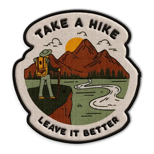 Take A Hike Hat Patch - Imprint Now - NZ