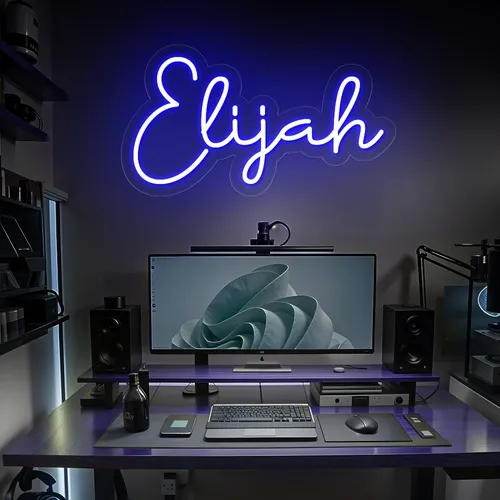 Elijah Neon Sign - Imprint Now - NZ