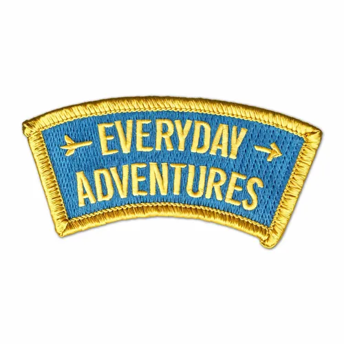 Everyday Adventures Iron On Patch - Imprint Now - NZ