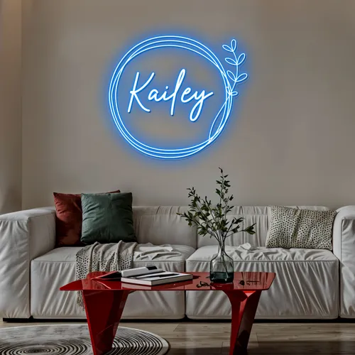 Boho Kailey Name Neon Sign - Imprint Now - NZ