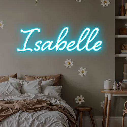 Isabelle Neon Sign - Imprint Now - NZ