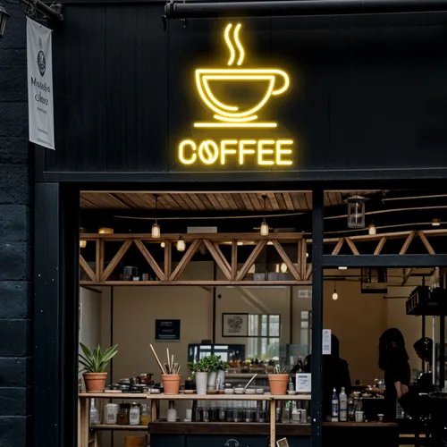 Coffee Bliss Neon Sign - Imprint Now - NZ